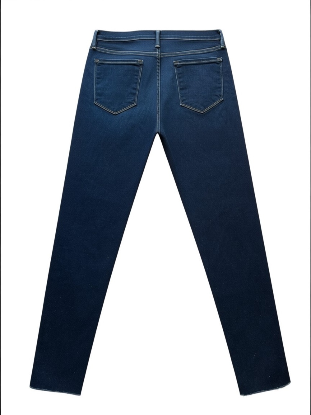 Frame Denim Skinny Slit Ankle Dark Blue Jeans Size 32